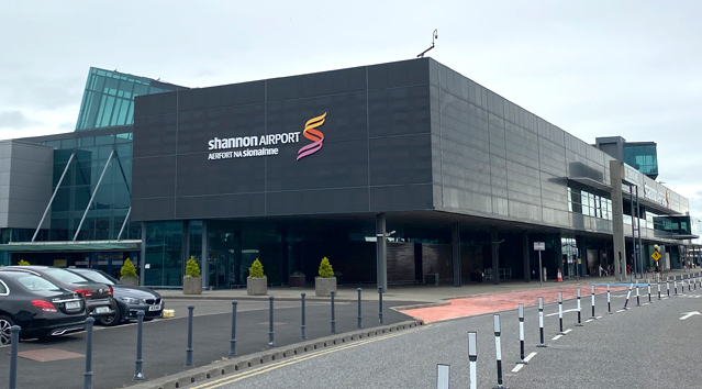 aeropuerto de Shannon en Irlanda