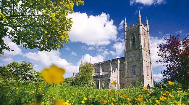 catedral de Downpatrick en Irlanda del Norte
