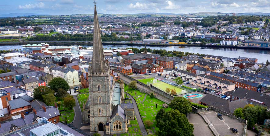 Derry en Irlanda del Norte