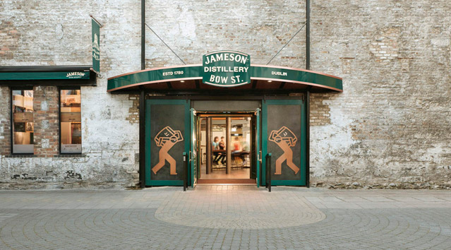 Destilería Jameson de Dublin