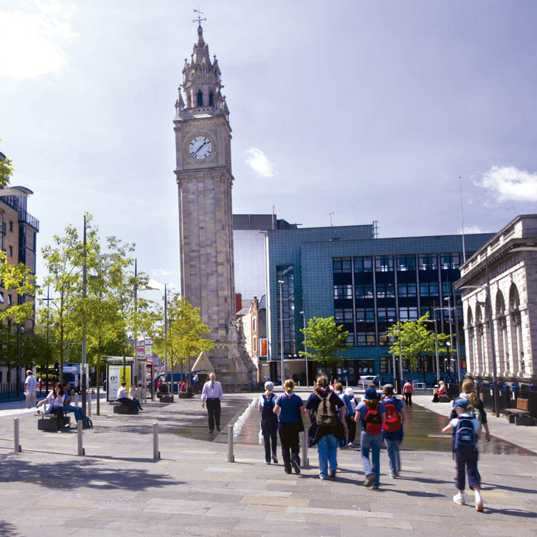 Torre memorial Alberto en Belfast